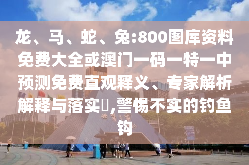 龍、馬、蛇、兔:800圖庫資料免費(fèi)大全或澳門一碼一特一中預(yù)測免費(fèi)直觀釋義、專家解析解釋與落實(shí)?,警惕不實(shí)的釣魚鉤